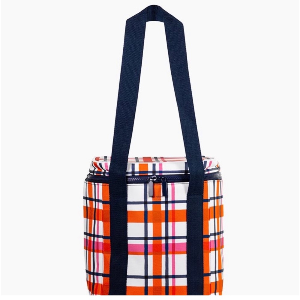 Kate Spade Plaid Insulated Lunch Tote